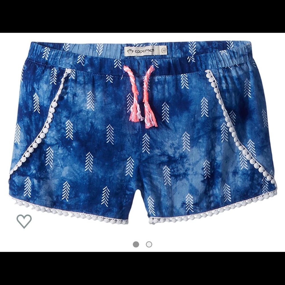 Appaman toddler girls shorts tie dye